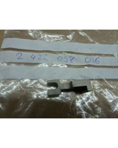 Bracket Bosch (new part) length 40 mm, thickness 6 mm 2422098026