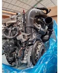 Dieselengine (- used for short) 55824 km; 80 kW; Euro 5; with Alternator, AC Compressor, Abgakrümmer, cooler, high-pressure pump, vacuum pump, turbo charger, for annealing time power amp, flywheel; without Starter, air mass meter 65190130734329-KG
