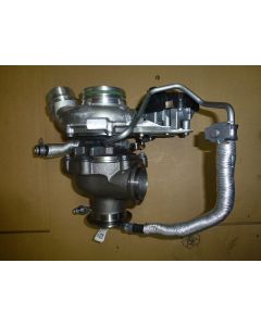 turbo charger Garrett (new-Take off) with oil line;  Made in Romania 842093-09