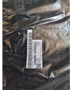 Fußmatten AMG Set je 4 Matten: 2 x vorne A2326806803/ A2326806903 + 2 x hinten A2326807003/ A2326807103 (Neuteil) Hochflor schwarz / Einfassung braun A2326806703-8AG1