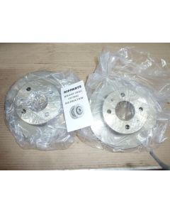 Bremsscheibe innenbelüftet Nipparts (Neuteil) Vorderachse, Außendurchmesser 232 mm; Höhe 45,2 mm, Bremsscheibendicke 18 mm; Lochkreis-Ø 100 mm J3301071