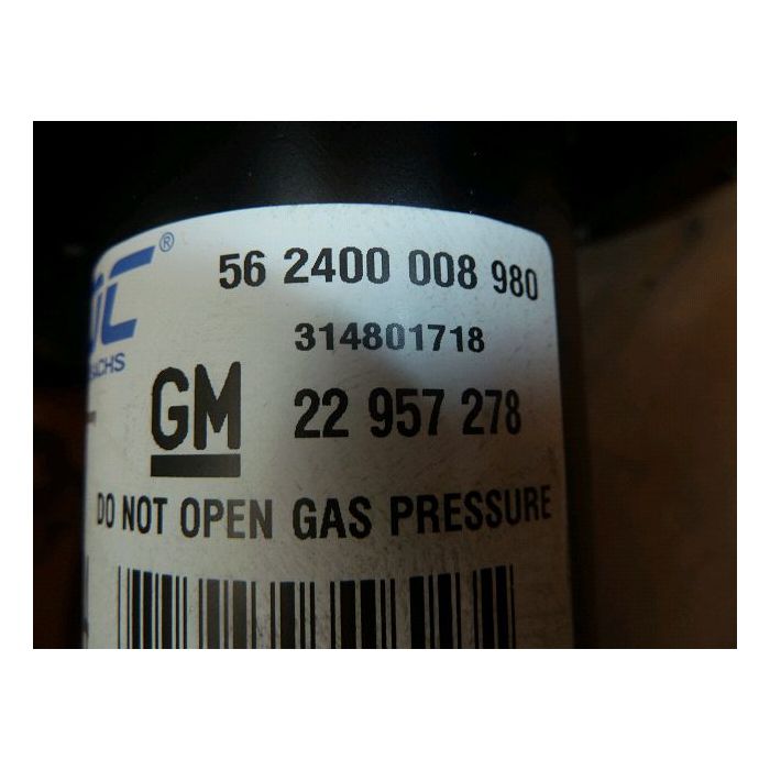 shock absorber Sachs (new) front side left, Made in Germany 22957278
