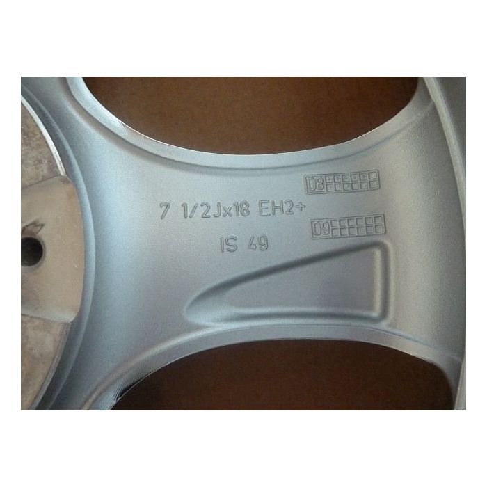 Alu-Felge verchromt (Neu) Styling 311 Vorderachse 7 1/2Jx18 ET:49 
